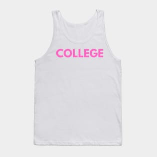 College Tank Top